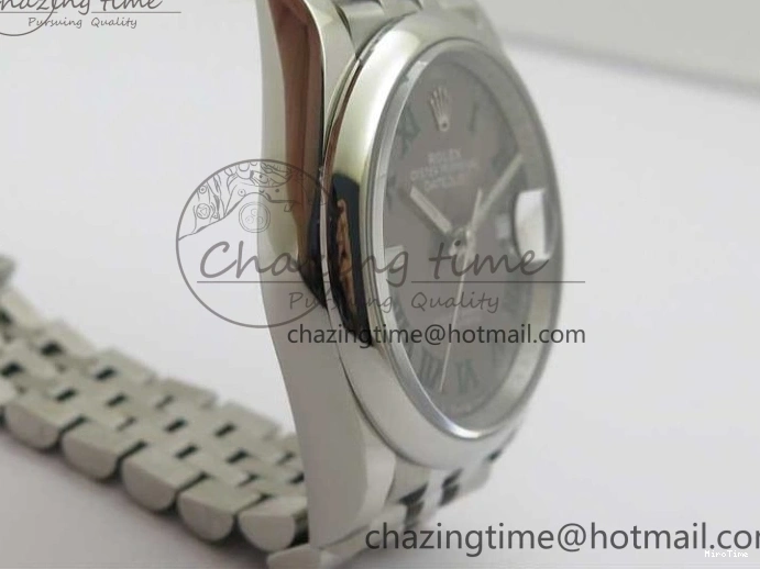 MiroTime 0420 Durable DateJust 36 SS 126200 BP Maker 1:1 Best Edition Gray Roman Dial on Jubilee Bracelet 2530